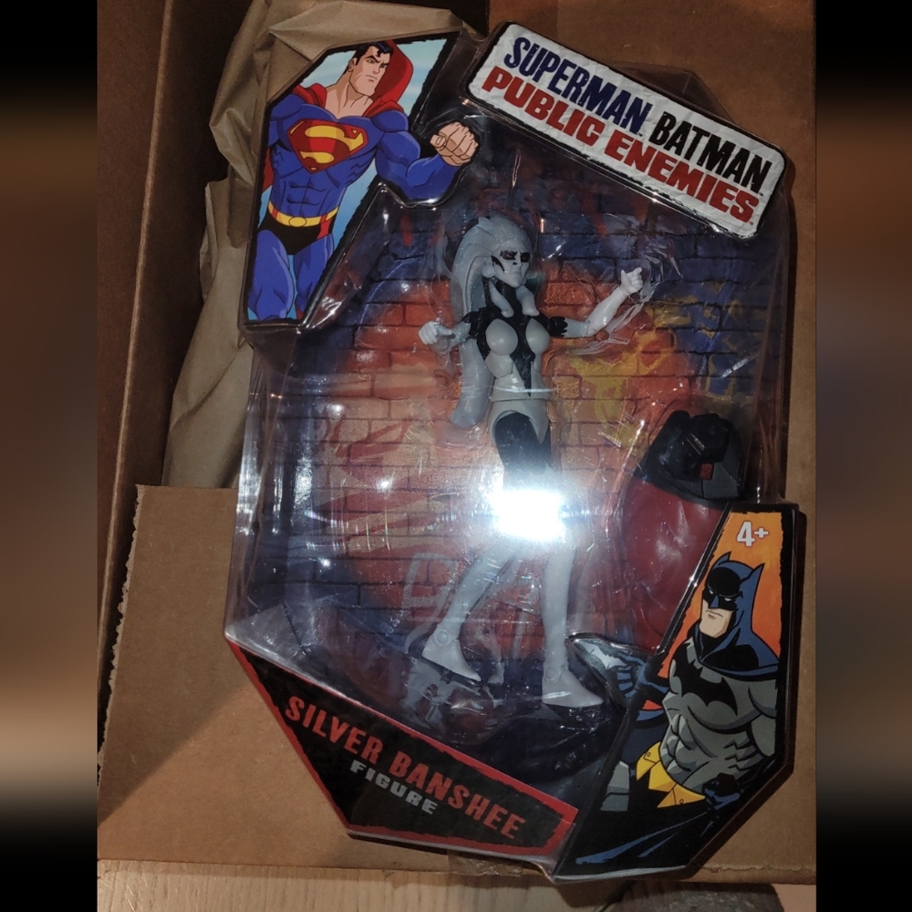 Superman Batman Public Enemies SILVER BANSHEE Action Figure Collectible